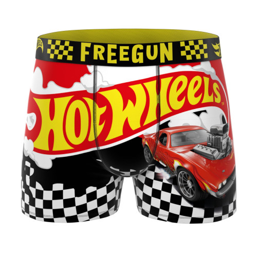 Lot de 3 Boxers Microfibre garcon Hot Wheels Imprimé | FREEGUN