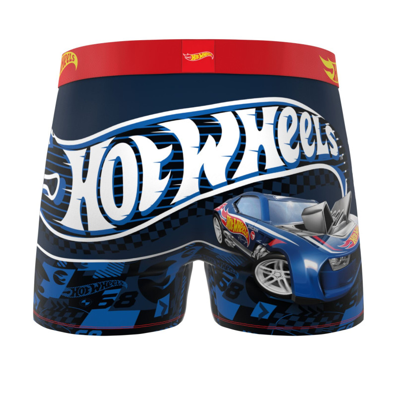 Lot de 3 Boxers Microfibre garcon Hot Wheels Imprimé | FREEGUN