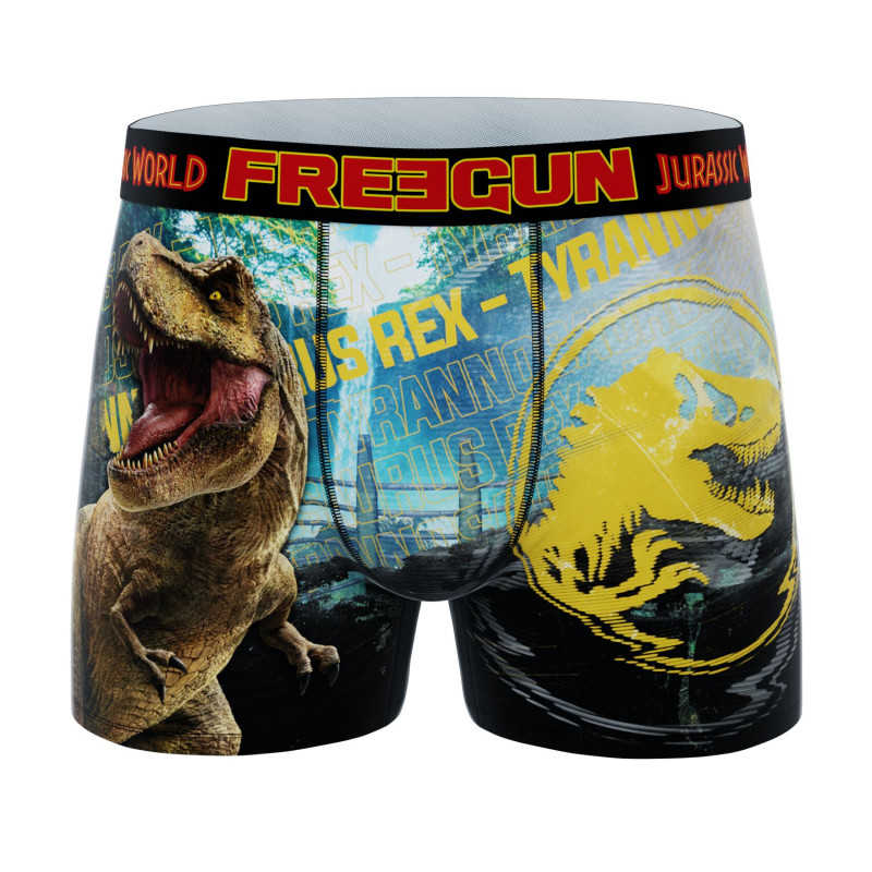 Lot de 4 Boxers Microfibre garcon Jurassic World Imprimé | FREEGUN