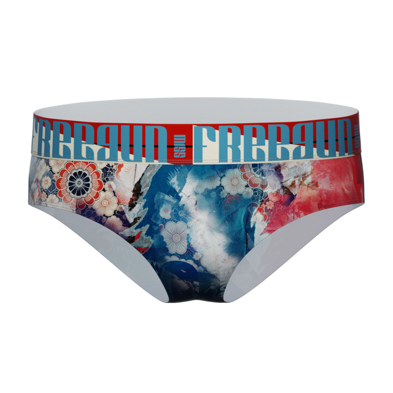 Lot de 4 Culottes Microfibre femme Imprimé Pop Art | FREEGUN