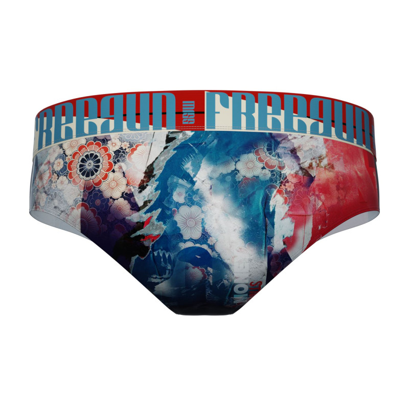 Lot de 4 Culottes Microfibre femme Imprimé Pop Art | FREEGUN