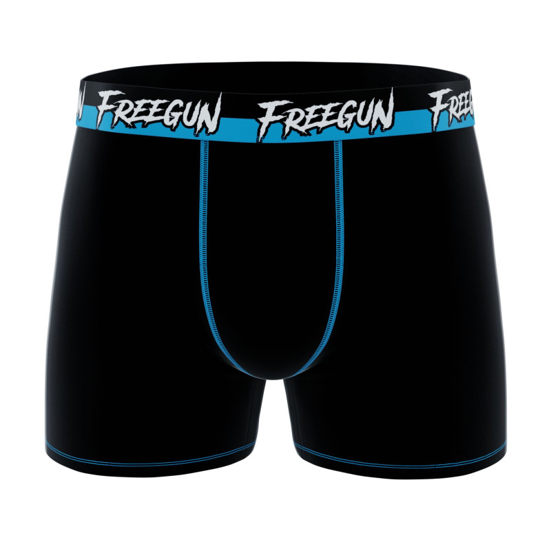 Pack Surprise de 12 Boxers Homme Coton Uni Stretch  | FREEGUN