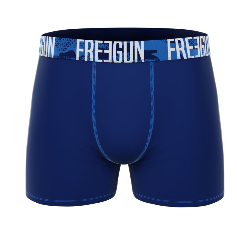 Pack Surprise de 12 Boxers Homme Coton Uni Stretch  | FREEGUN