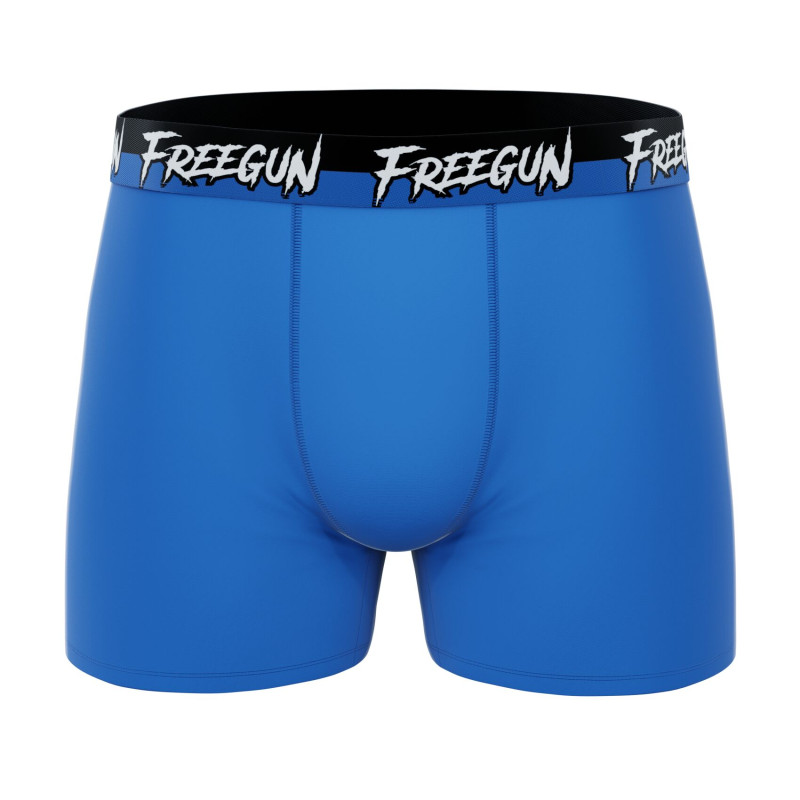 Pack Surprise de 12 Boxers Homme Coton Uni Stretch  | FREEGUN