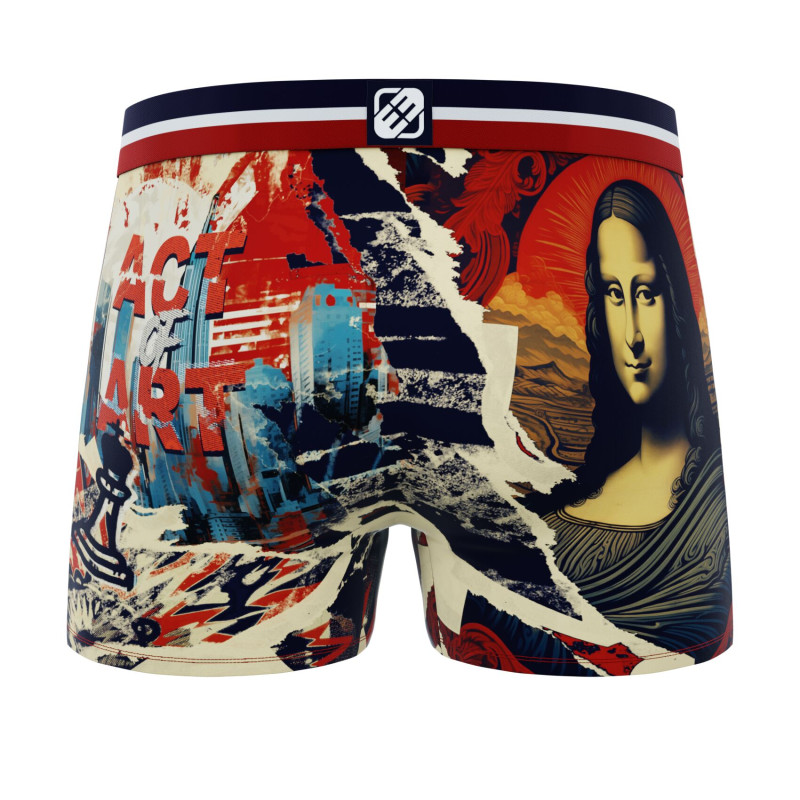 Lot de 4 boxers homme Pop Art Style Garantie 2 ans