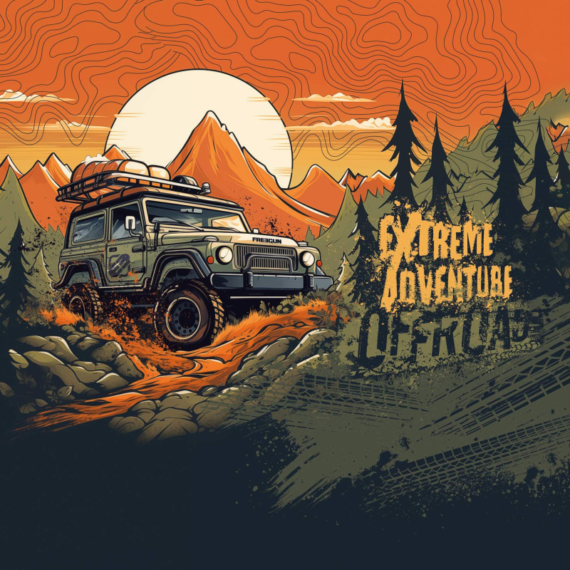 Lot de 5 Boxers Microfibre homme Confort, Respirant, Stretch Imprimé Nature Garantie 2 ans | FREEGUN