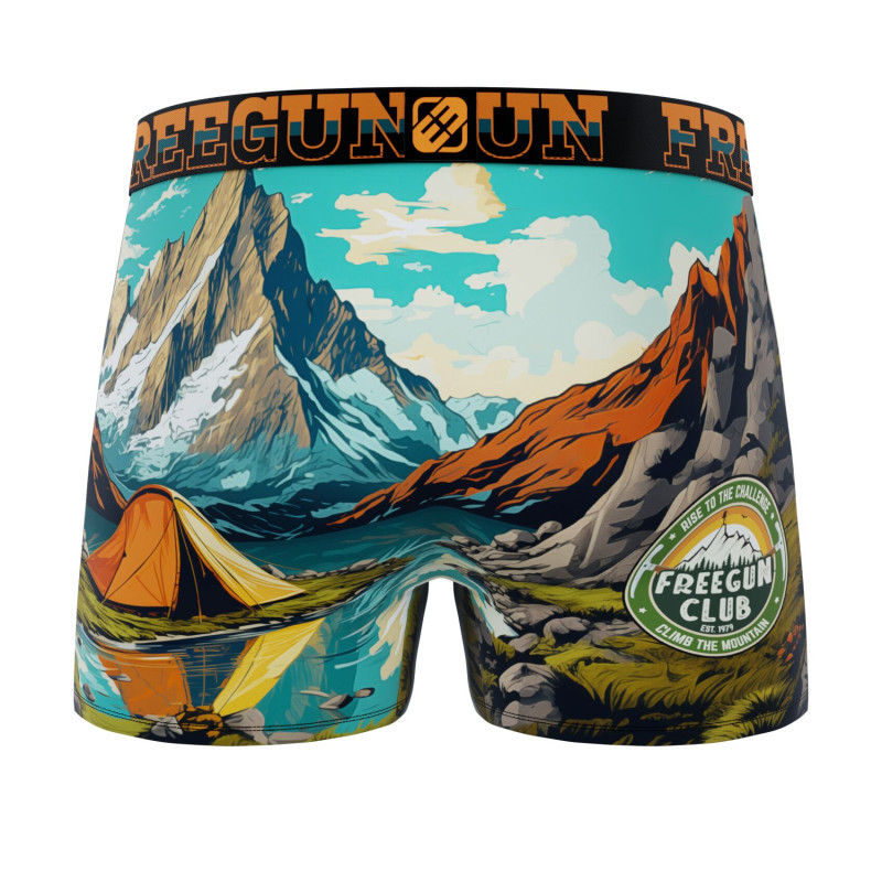 Lot de 5 boxers homme Vintage outdoor Garantie 2 ans