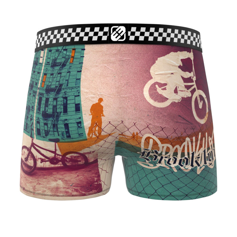 Lot de 5 Boxers Microfibre homme Imprimé Summer Sport Garantie 2 ans | FREEGUN