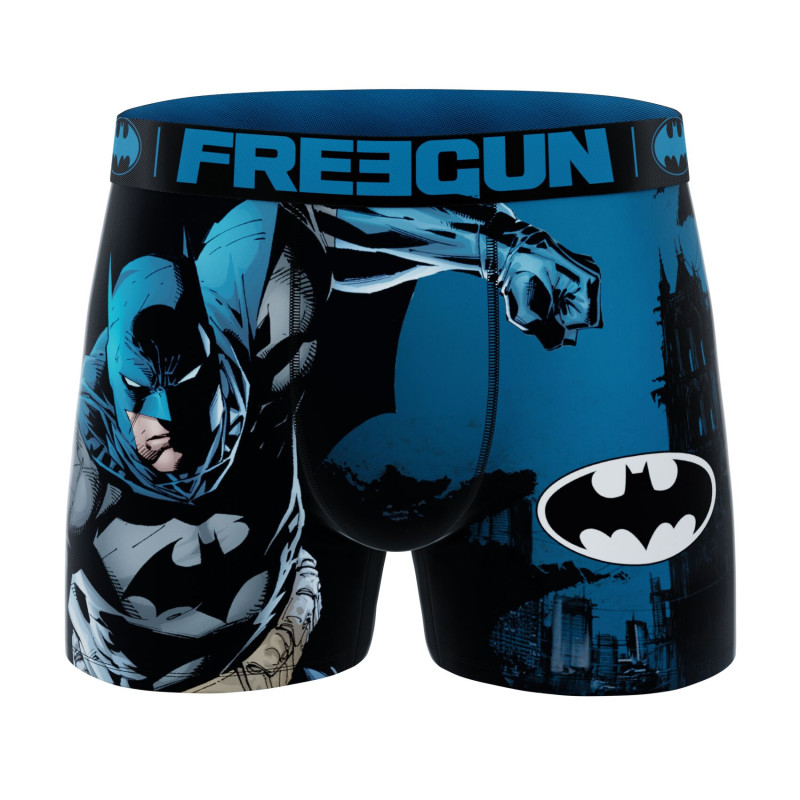 Lot de 3 Boxers Microfibre garcon Dc Comics Batman Imprimé | FREEGUN