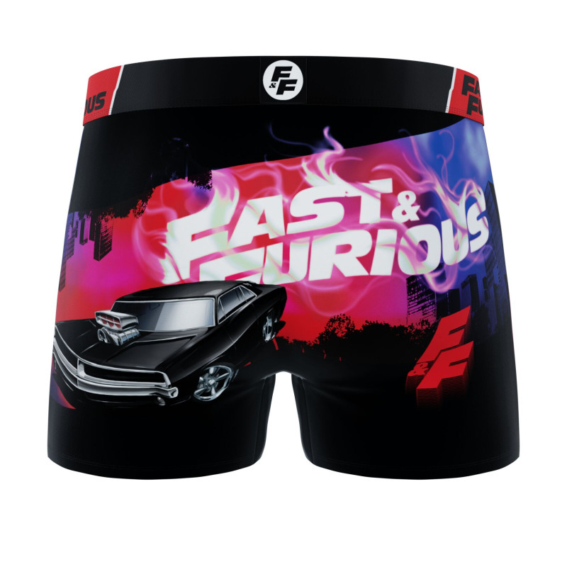 Lot de 4 Boxers Microfibre homme Fast And Furious Imprimé | FREEGUN