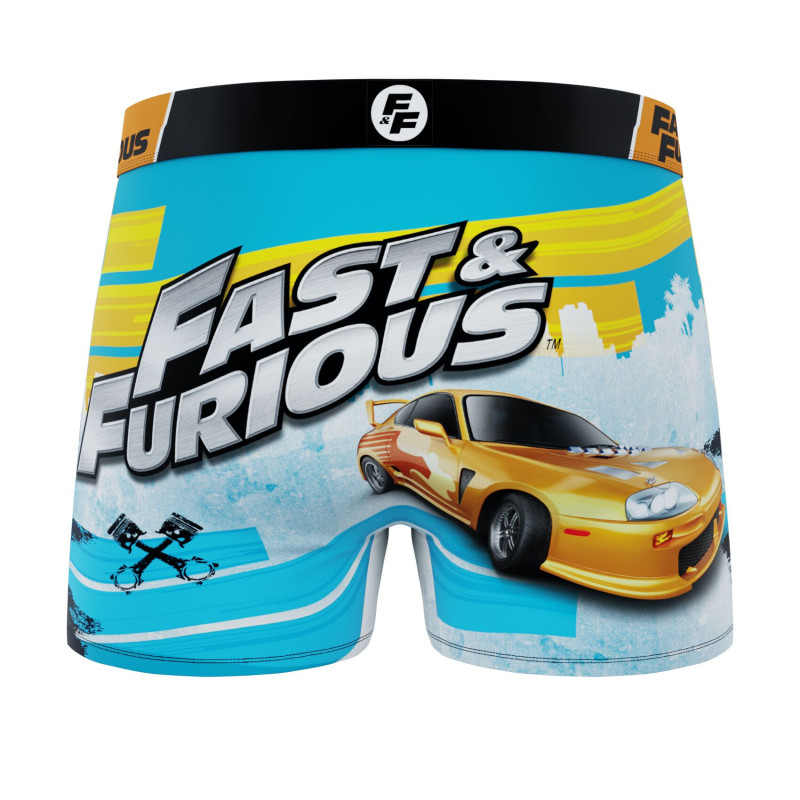 Lot de 4 Boxers Microfibre homme Fast And Furious Imprimé | FREEGUN