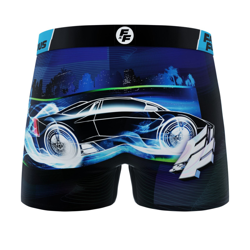 Lot de 4 Boxers Microfibre homme Fast And Furious Imprimé | FREEGUN