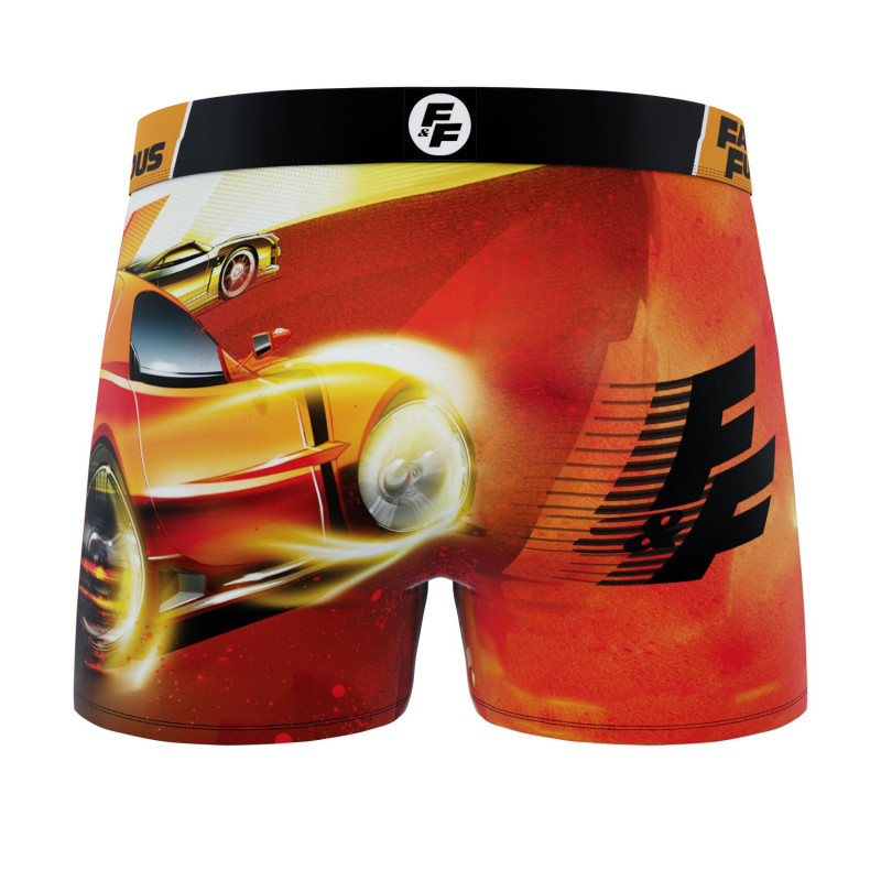 Lot de 4 Boxers Microfibre homme Fast And Furious Imprimé | FREEGUN