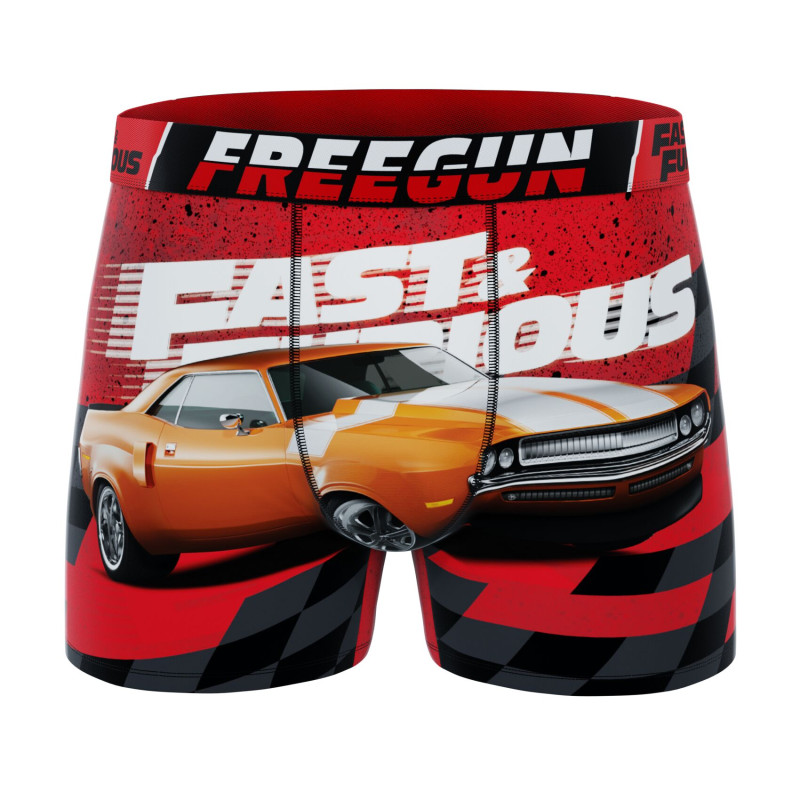 Lot de 3 Boxers Microfibre garcon Fast And Furious Imprimé | FREEGUN