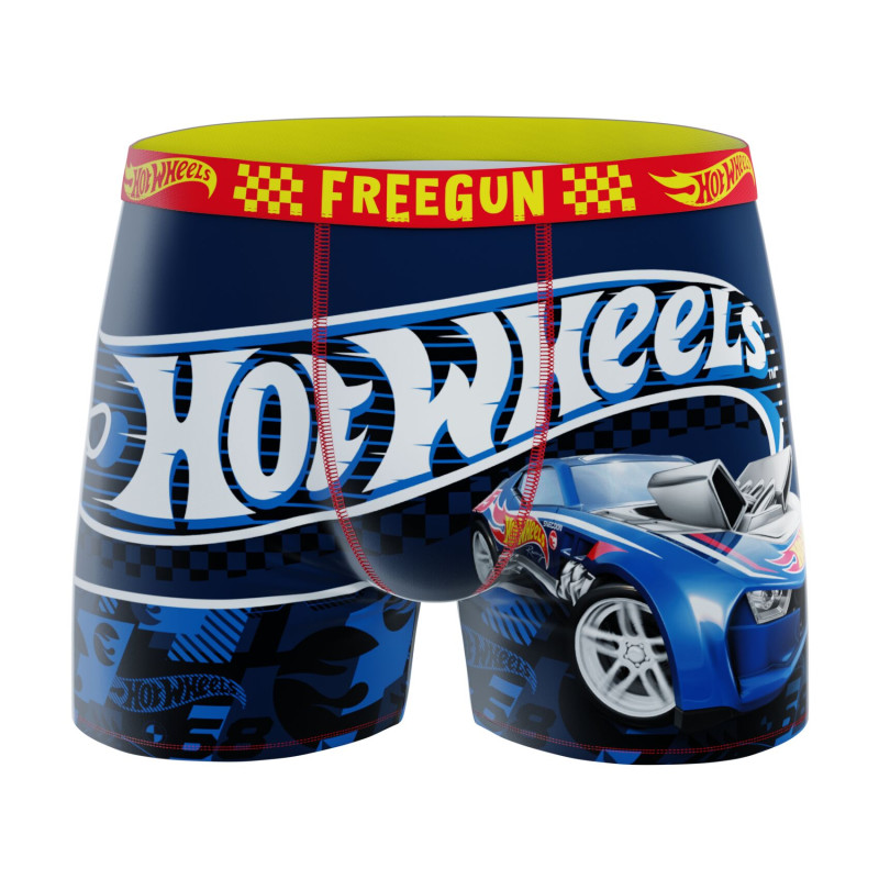 Lot de 2 Boxers Microfibre garçon Hot Wheels Imprimé | FREEGUN