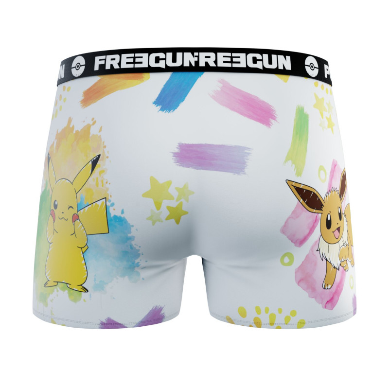 Lot de 2 boxers enfant Pokemon Evoli Salameche