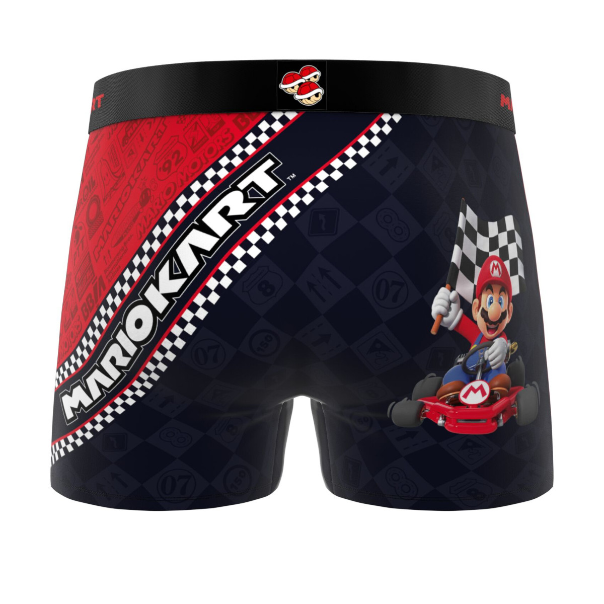 Lot de 3 Boxers Microfibre homme Mario Kart Imprimé | FREEGUN