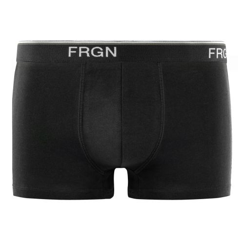 Lot de 3 Boxers Coton noir, gris foncé, gris clair homme Ceinture fine Uni | FRGN