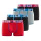 Lot de 4 boxers homme en coton
