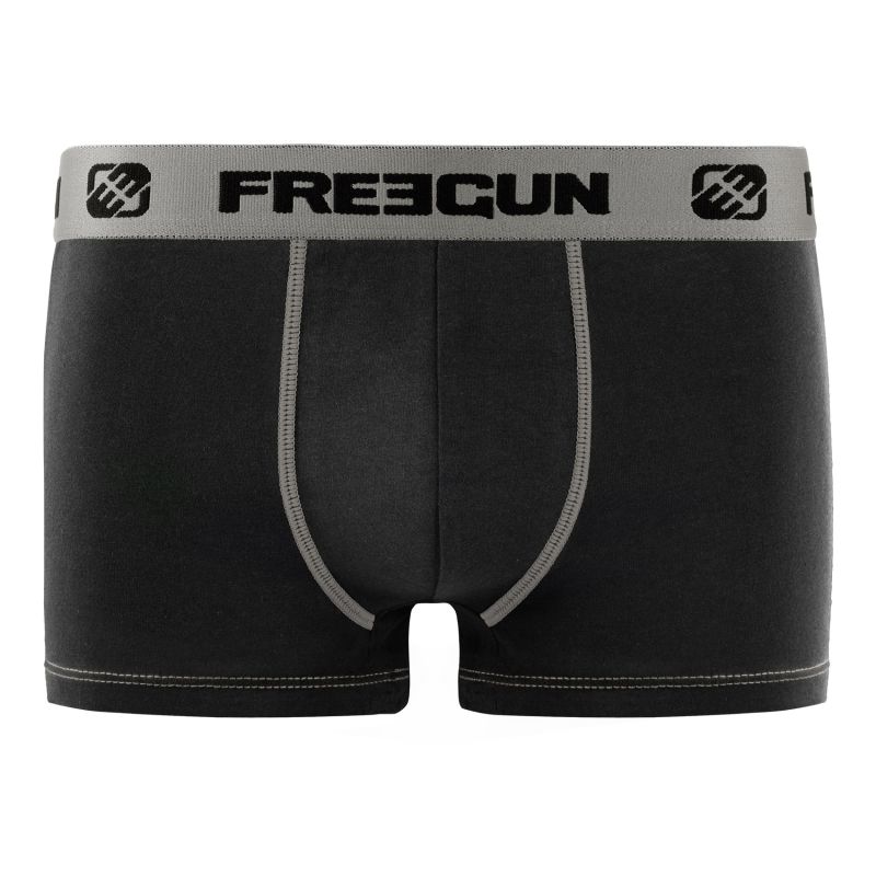 Lot de 9 Boxers Coton Stretch Garcon Uni | FREEGUN