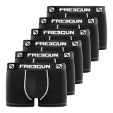 Lot de 6 boxers garçon en Coton Freegun