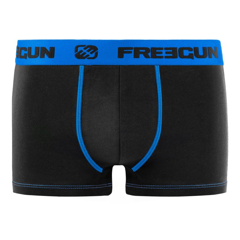 Lot de 6 Boxers Freegun homme coton Bleu