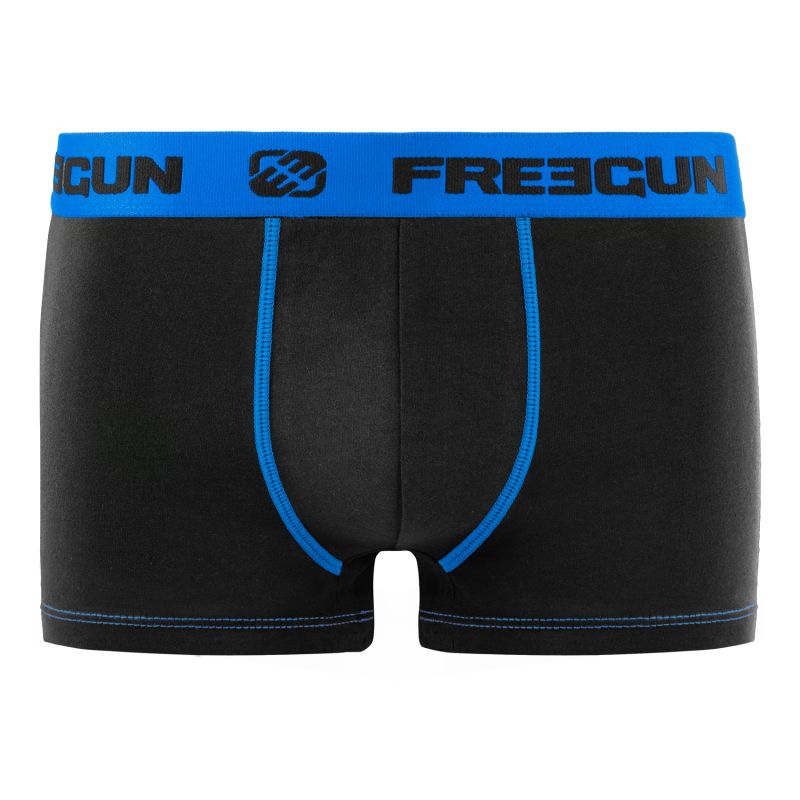 Lot de 4 Boxers Freegun homme coton Bleu