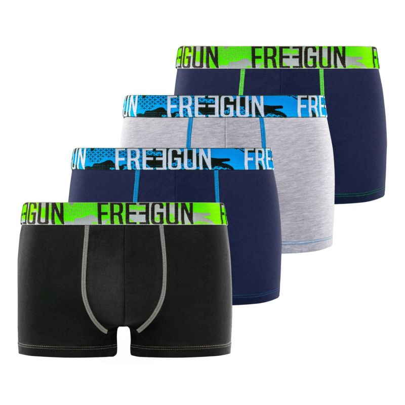 Lot de 4 boxers homme en coton