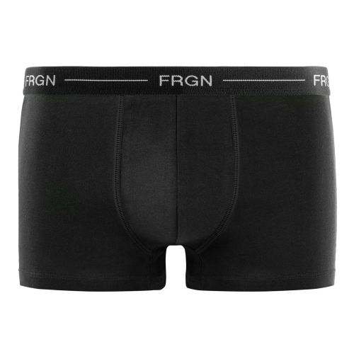 Lot de 3 Boxers Coton Ceinture fine noir homme Uni | FRGN