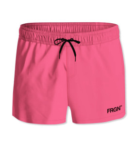 Short de bain garcon Uni Rose | Freegun