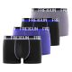 Lot de 4 Boxers Homme Coton Noir, Gris, Bleu, Stretch | FREEGUN