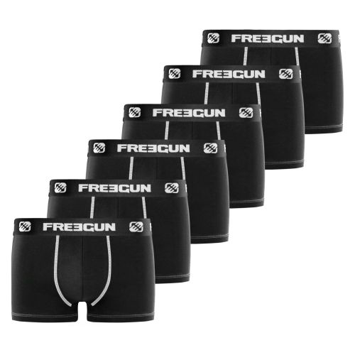 Lot de 6 Boxers Freegun homme microfibre