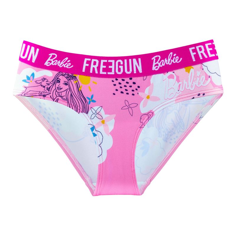 Lot de 2 Culottes Barbie Microfibre fille | FREEGUN