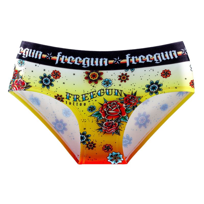 Lot de 4 Culottes Microfibre femme Stretch Collection Hardy | FREEGUN