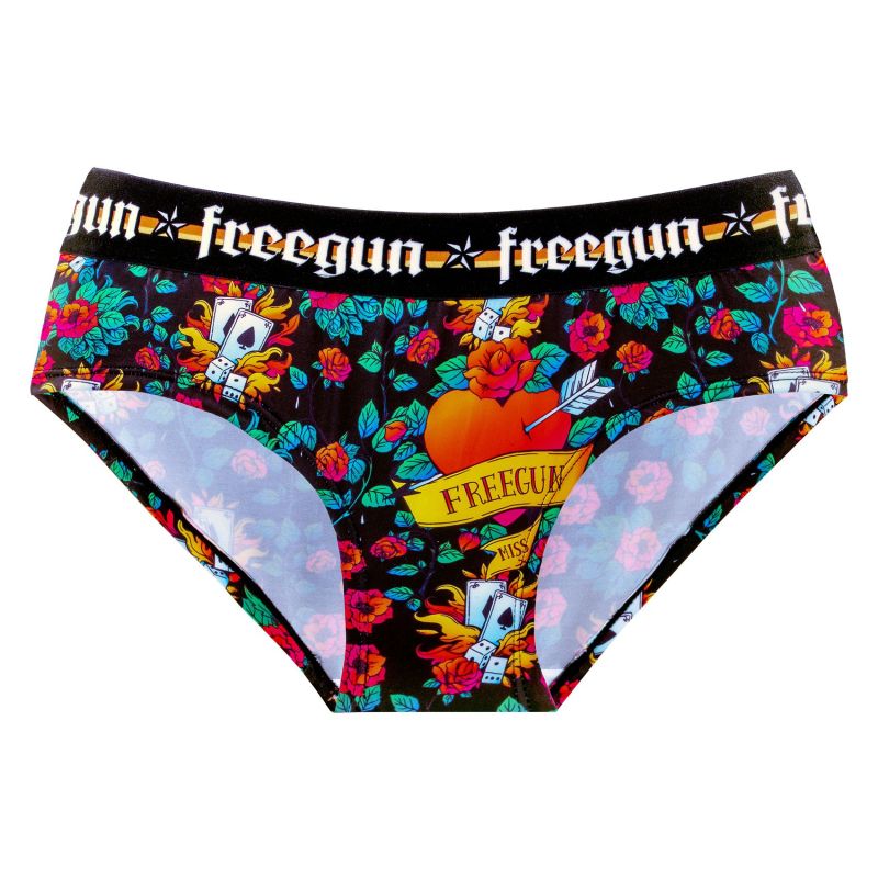 Lot de 4 Culottes Microfibre femme Stretch Collection Hardy | FREEGUN