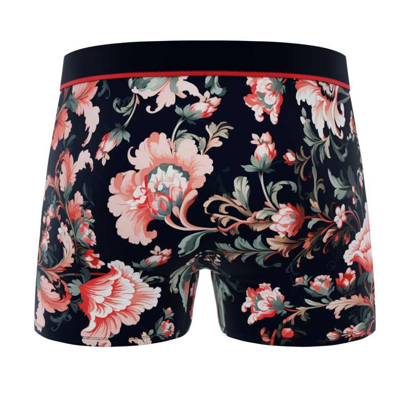 Lot de 4 Boxers homme Coton Imprimé Fleurs Stretch | FREEGUN
