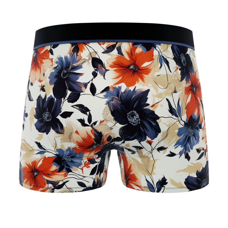 Lot de 4 Boxers homme Coton Imprimé Fleurs Stretch | FREEGUN