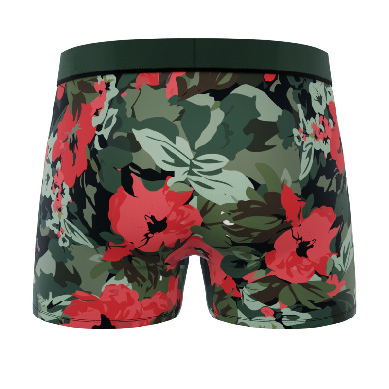 Lot de 4 Boxers homme Coton Imprimé Fleurs Stretch | FREEGUN