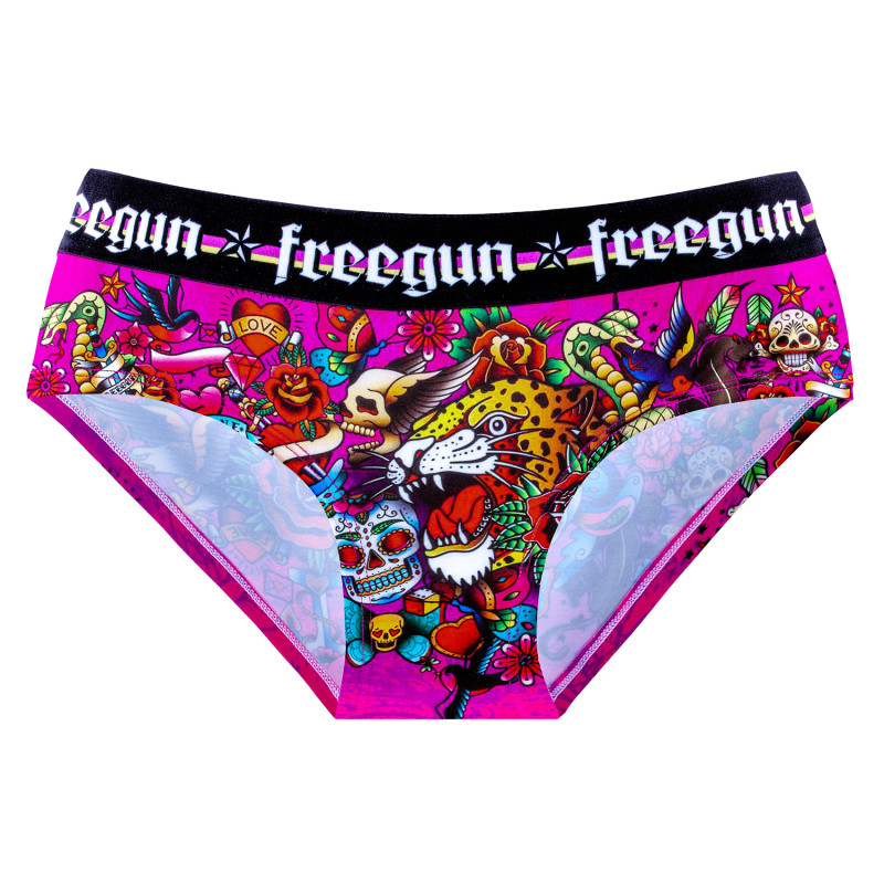 Lot de 3 Culottes Microfibre fille Confort, Respirant, Stretch | FREEGUN