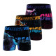 Lot de 3 Boxers Microfibre homme Confort, Respirant, Stretch Imprimé Animals | FREEGUN