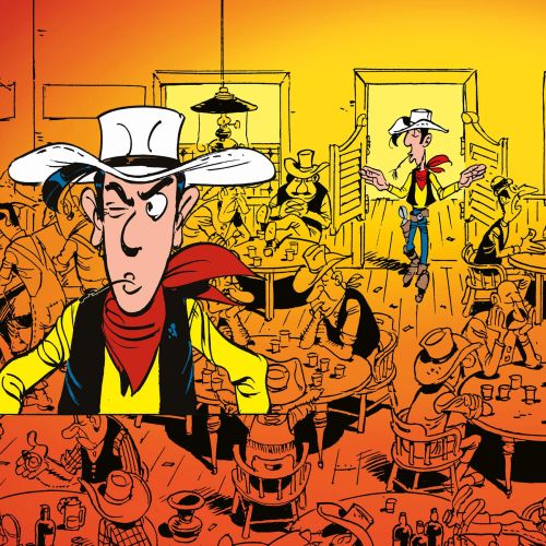 Lot de 4 boxers enfant Lucky Luke