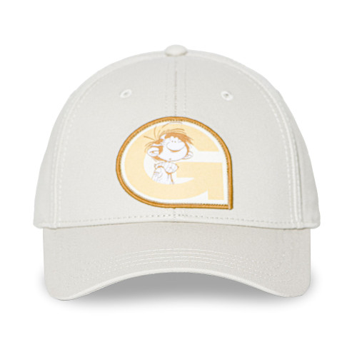 Casquette Baseball Gaston La Gaffe Gaston Lagaffe Snapback - Beige - Freegun