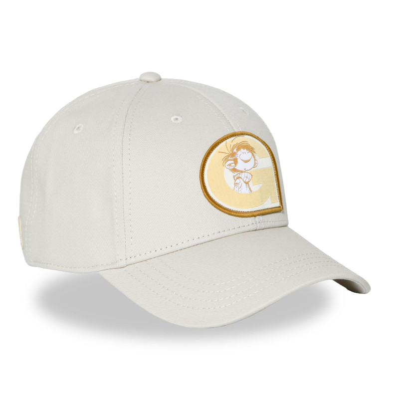 Casquette Baseball Gaston La Gaffe Gaston Lagaffe Snapback - Beige - Freegun