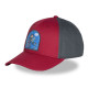 Casquette Baseball Gaston La Gaffe Gaston Lagaffe Snapback - Rouge - Freegun