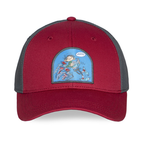 Casquette Baseball Gaston La Gaffe Gaston Lagaffe Snapback - Rouge - Freegun
