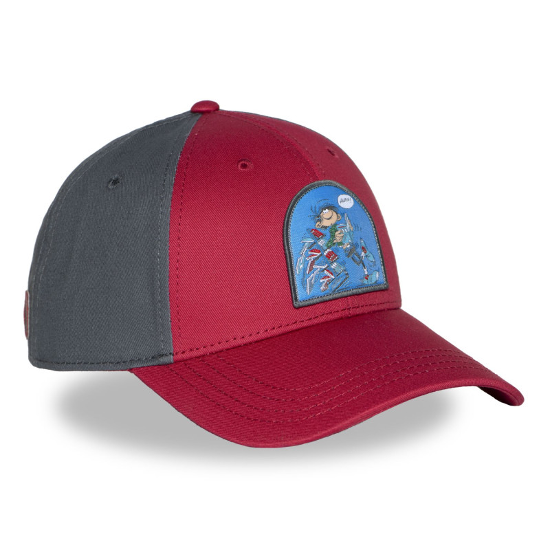 Casquette Baseball Gaston La Gaffe Gaston Lagaffe Snapback - Rouge - Freegun