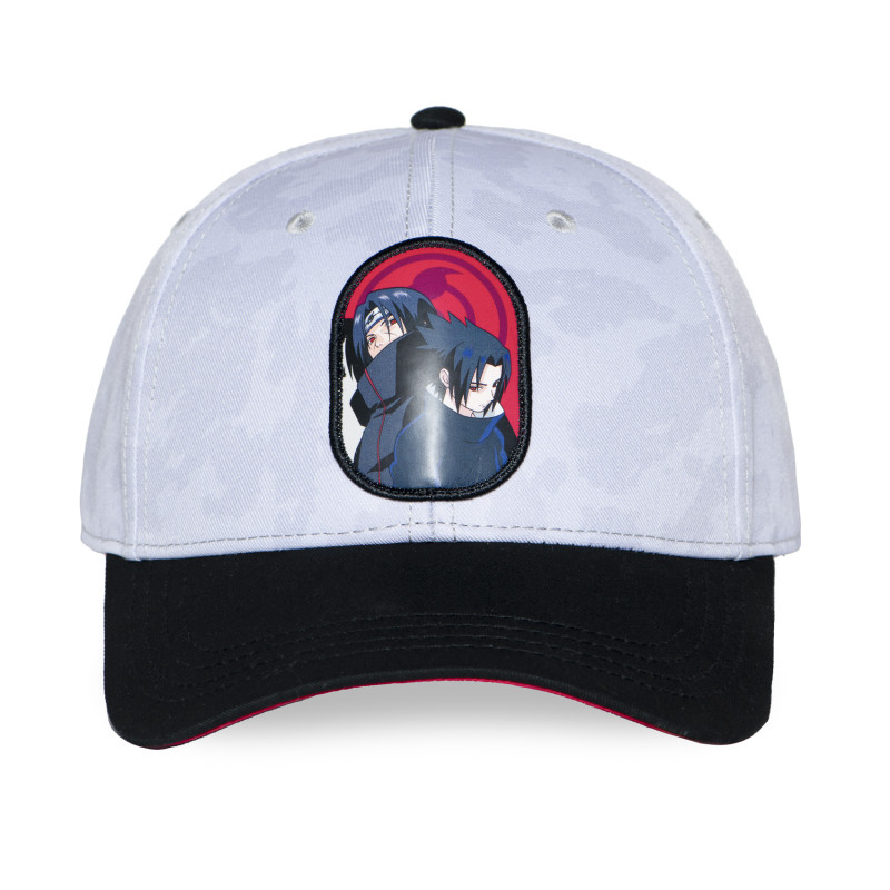 Casquette Baseball Naruto Sasuke, Itachi Snapback - Blanche - Freegun