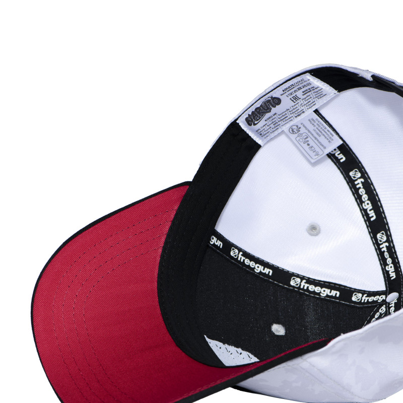 Casquette Baseball Naruto Sasuke, Itachi Snapback - Blanche - Freegun