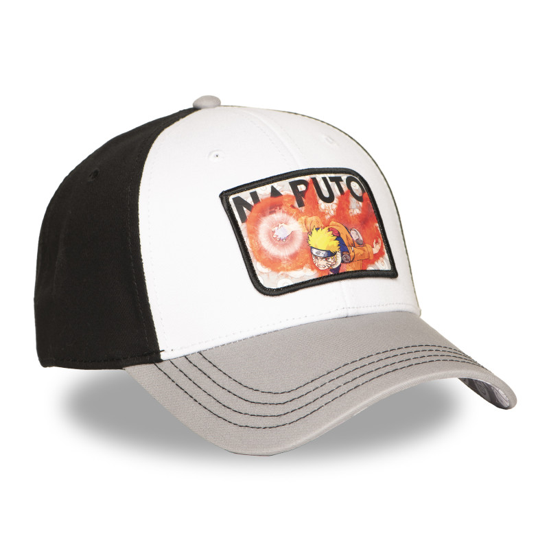 Casquette Baseball Naruto Snapback - Blanche - Freegun