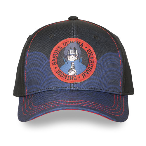 Casquette Baseball Naruto Sasuke Snapback - Noire - Freegun